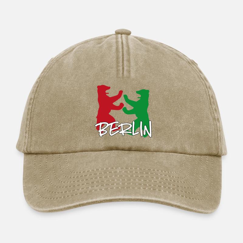 Berlin - Relaxed Vintage Cap - Vintage Beige