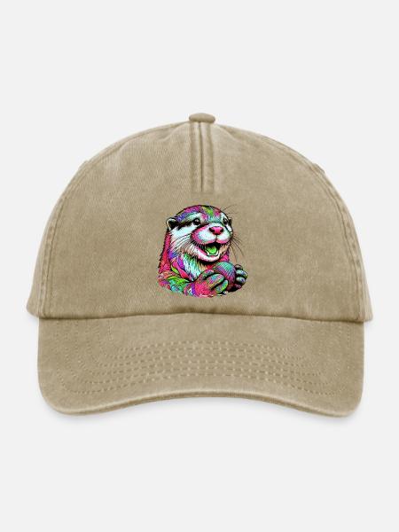 Otter - Relaxed Vintage Cap - Vintage Beige