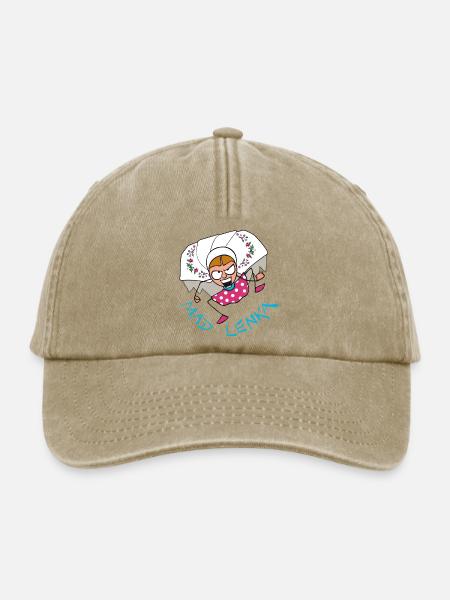 MADLENKA - DS - Relaxed Vintage Cap - Vintage Beige