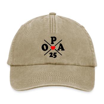 Opa 2025 - Relaxed Vintage Cap - Vintage Beige - Vorne