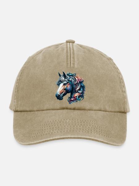 Pferd - Relaxed Vintage Cap - Vintage Beige