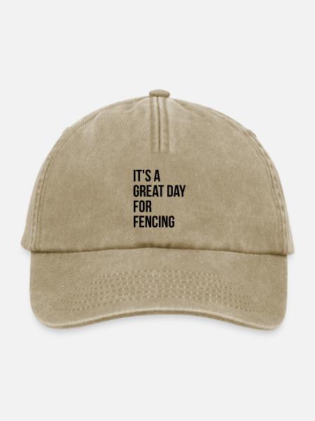 Fechten Fechten Zaun - Relaxed Vintage Cap - Vintage Beige