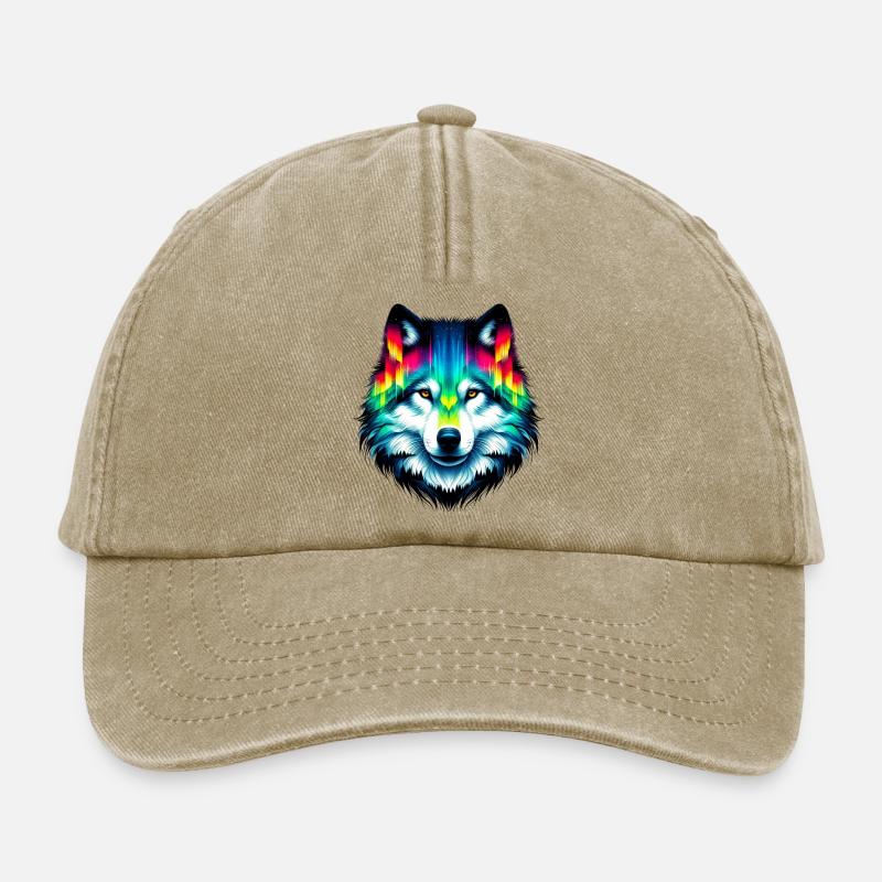 Loup - Casquette vintage décontractée - beige vintage