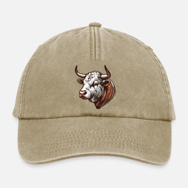 Stier - Relaxed Vintage Cap - Vintage Beige