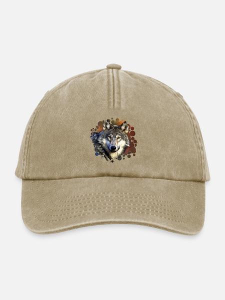 Wolfsgesicht - Relaxed Vintage Cap - Vintage Beige