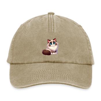 Ragdoll 14 - Relaxed Vintage Cap - Vintage Beige - Vorne