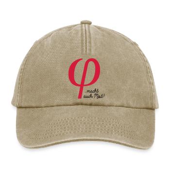 klein phi macht auch Mist - Casquette vintage décontractée - beige vintage - Devant