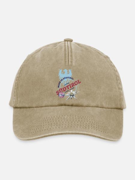 SÜDTIROL - Relaxed Vintage Cap - Vintage Beige