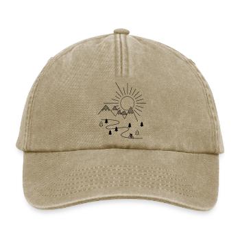 Cycling - Relaxed Vintage Cap - vintage beige - Front