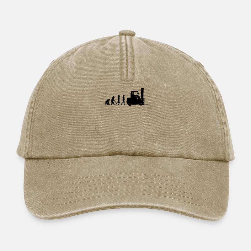 Evolution truck drivers - Relaxed Vintage Cap - vintage beige
