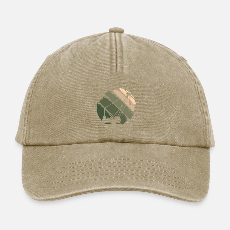 Kran - Relaxed Vintage Cap - Vintage Beige