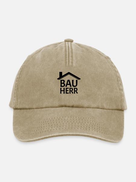 Bauherr - Relaxed Vintage Cap - Vintage Beige