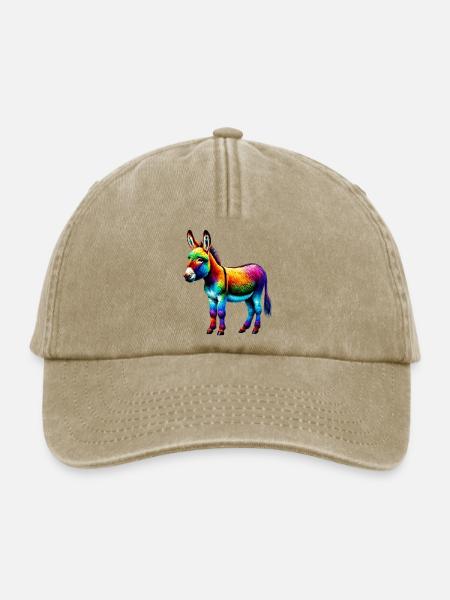 Esel-Maultier - Relaxed Vintage Cap - Vintage Beige