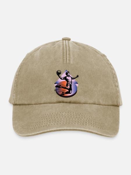 Handball Handballer - Relaxed Vintage Cap - Vintage Beige