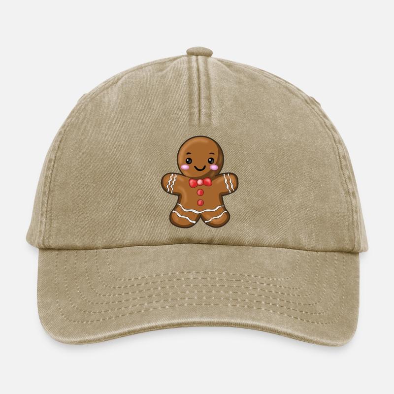 Lebkuchenfigur - Relaxed Vintage Cap - Vintage Beige
