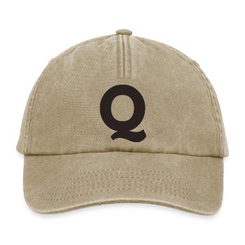 Q - Relaxed Vintage Cap - vintage beige - Front
