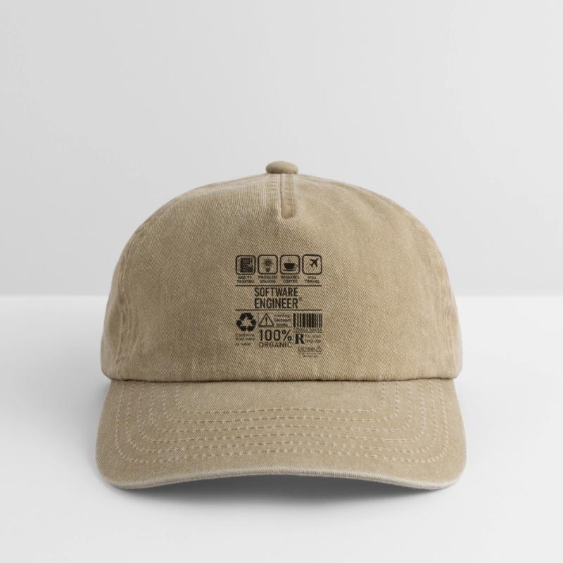 Software Engineer multi tasking problem solving Relaxed Vintage Cap
