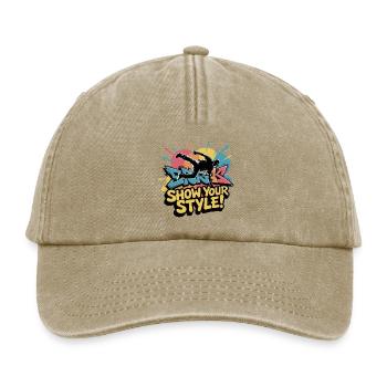 BREAKDANCERS - Casquette vintage décontractée - beige vintage - Devant