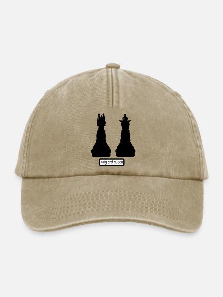 king_and_queen - Relaxed Vintage Cap - Vintage Beige