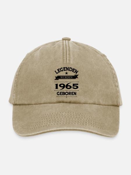 1965 - Relaxed Vintage Cap - Vintage Beige