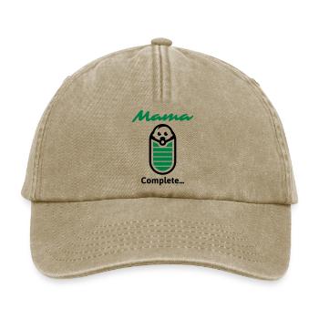 Mama Complete ... - Relaxed Vintage Cap - vintage beige - Front