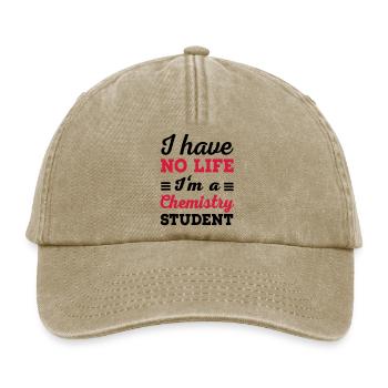 chemistry - Relaxed Vintage Cap - vintage beige - Front