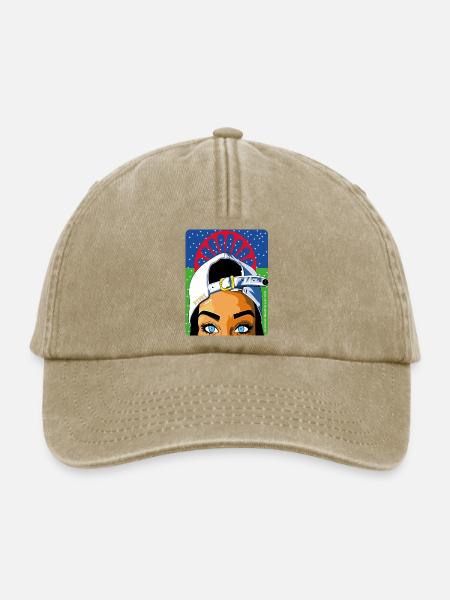 Roma & Sinti G.O. - Relaxed Vintage Cap - Vintage Beige