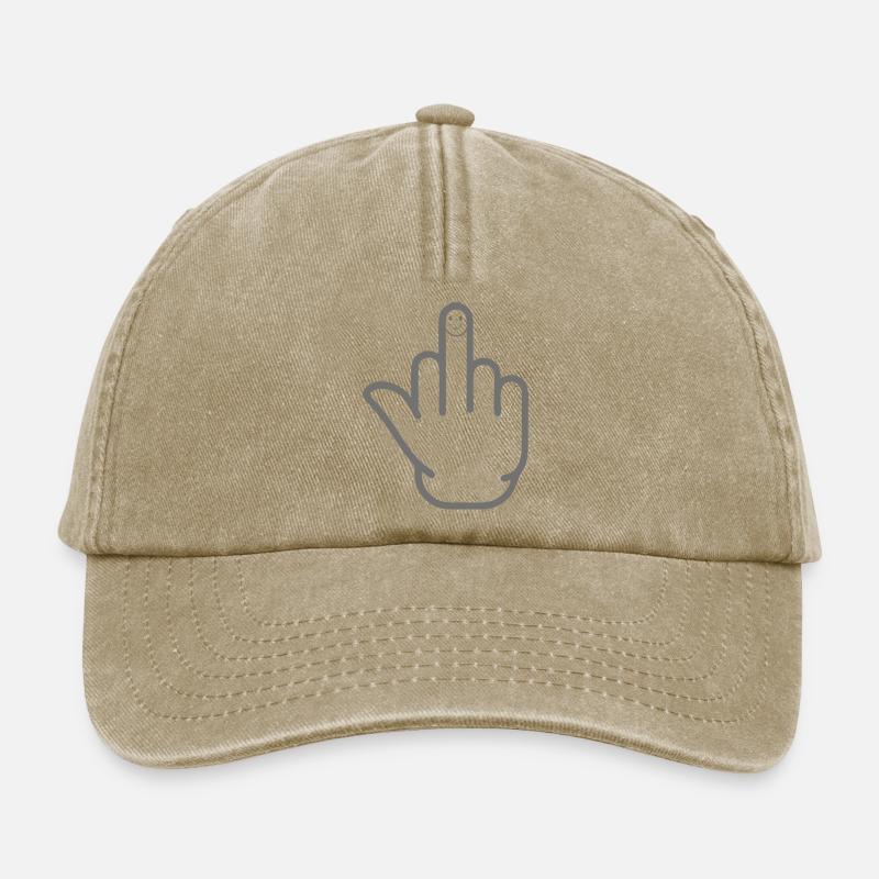 Langemand - Relaxed Vintage Cap - vintagebeige