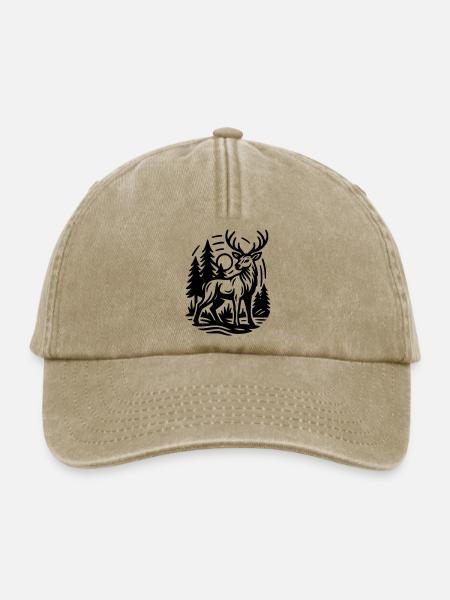 Hirsch - Relaxed Vintage Cap - Vintage Beige