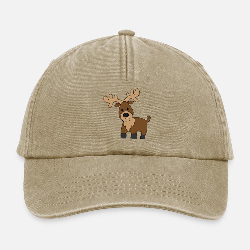 Hirsch - Relaxed Vintage Cap - Vintage Beige