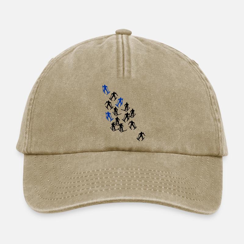 ski runner - Relaxed Vintage Cap - vintage beige