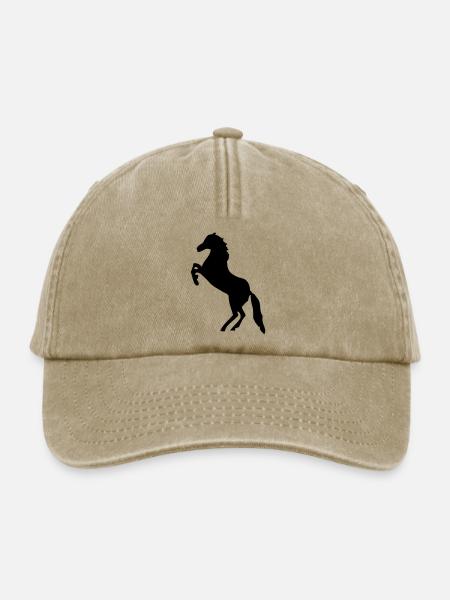 Pferd - Pferde - Relaxed Vintage Cap - Vintage Beige