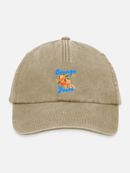 Orange Juice - Relaxed Vintage Cap - Vintage Beige