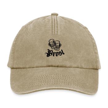 Beer Cheers - Relaxed Vintage Cap - vintage beige - Front