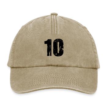 10 - Relaxed Vintage Cap - vintage beige - Front