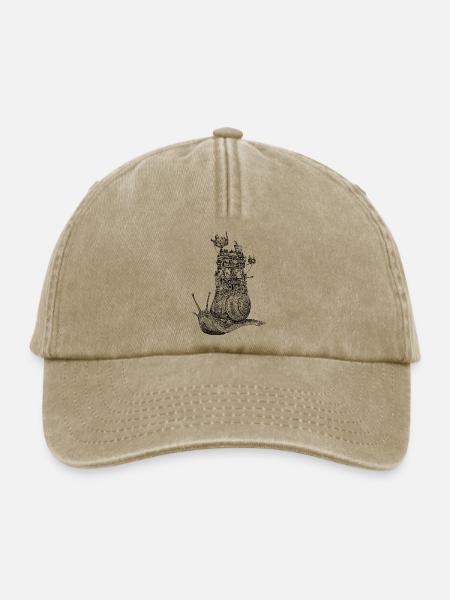 Schneckenhaus - Relaxed Vintage Cap - Vintage Beige