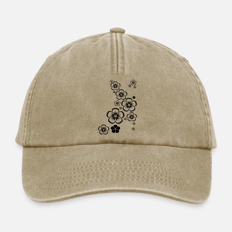 Blumen - Relaxed Vintage Cap - Vintage Beige