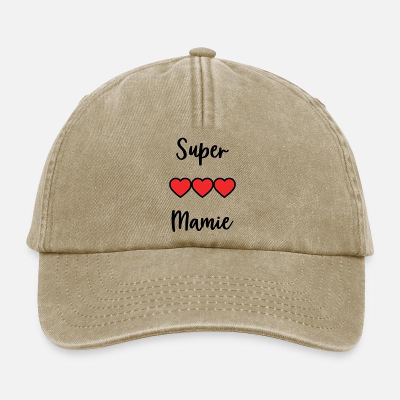 OMA. MAMA. OMA. MUTTERTAG - Relaxed Vintage Cap - Vintage Beige