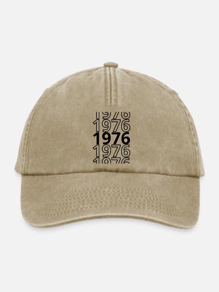 1976 1976 1976 - Relaxed Vintage Cap - Vintage Beige
