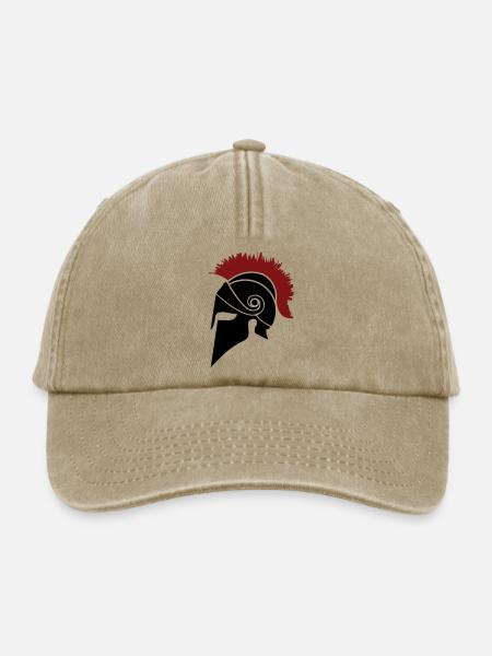 sparta warrior - Relaxed Vintage Cap - Vintage Beige