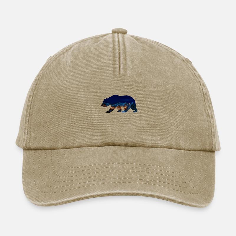 Bär - Relaxed Vintage Cap - Vintage Beige