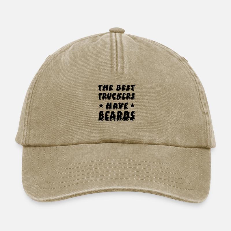 Barbe - Casquette vintage décontractée - beige vintage