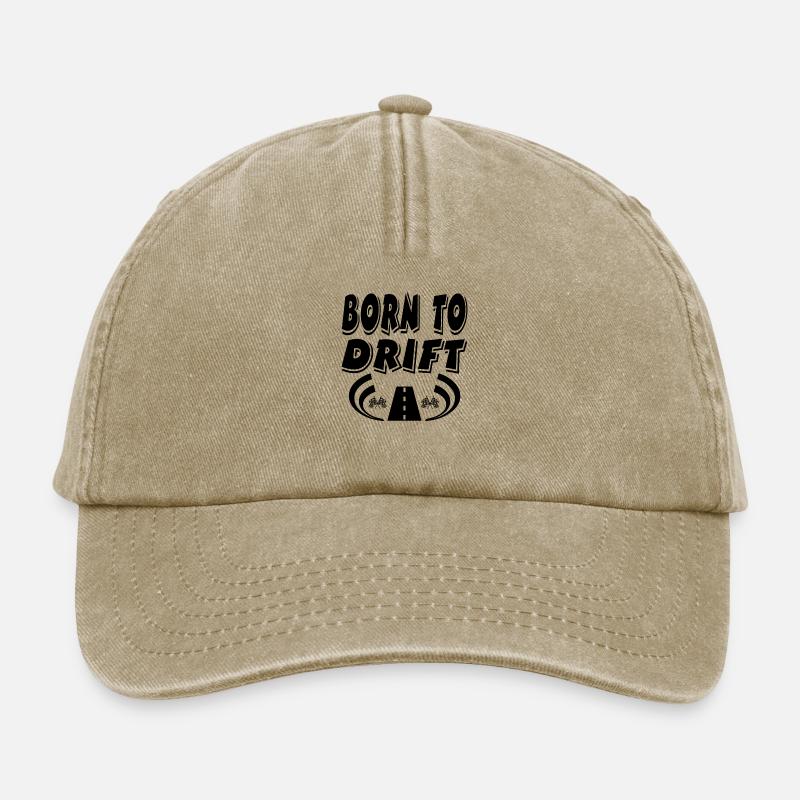Car - Relaxed Vintage Cap - vintage beige