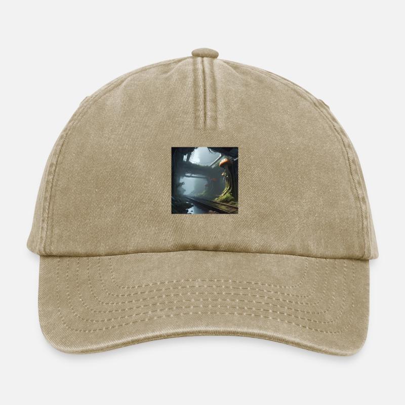 Post Civilization - Relaxed Vintage Cap - Vintage Beige