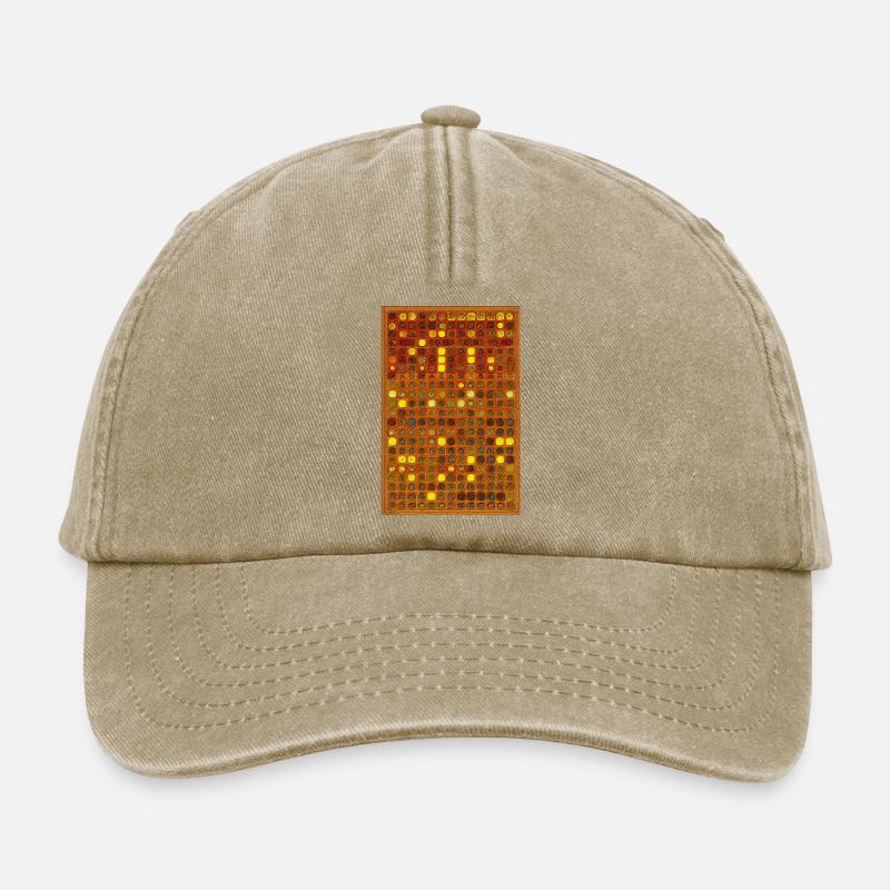 Vintage Muster - Relaxed Vintage Cap - Vintage Beige