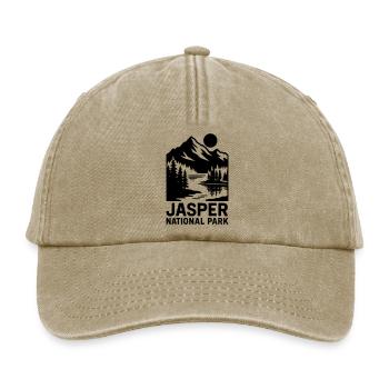jasper nationalpark - Relaxed Vintage Cap - Vintage Beige - Vorne