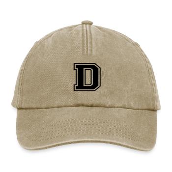 D - Relaxed Vintage Cap - vintage beige - Front