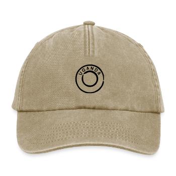 Uganda - Relaxed Vintage Cap - Vintage Beige - Vorne