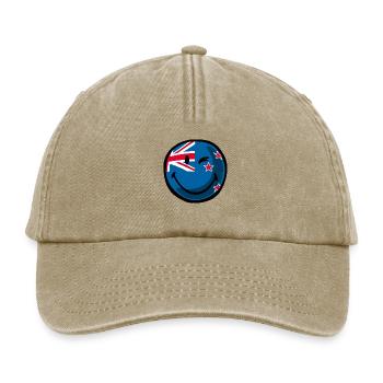 Smiley New Zealand - Relaxed Vintage Cap - vintage beige - Front