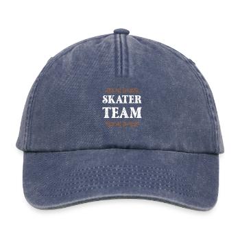 Skater Crew - Relaxed Vintage Cap - vintage denim - Front